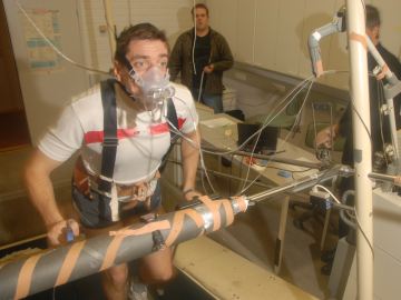 Perttu conducting maximum endurance test 16.2.2006