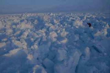 Pole trekking is not always a level playing field. A 100-meter dash on this track would not break any records.